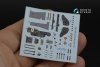 Quinta Studio QD32104 Fiat CR.42 3D-Printed & coloured Interior on decal paper (ICM) 1/32